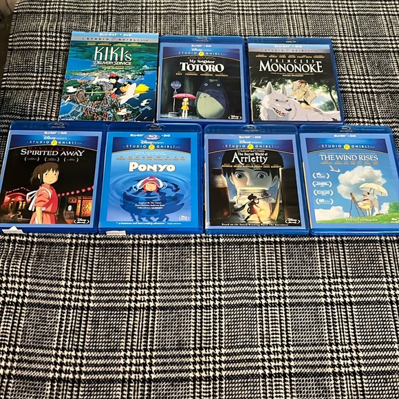 Other - Studio Ghibli , seven pack bundle, Blu-ray DVD combo
